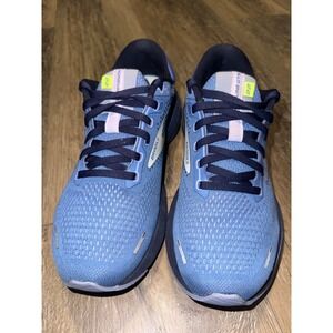 Brooks Adrenaline GTS 22 Womens Running Shoes Light Blue Navy Size 9.5